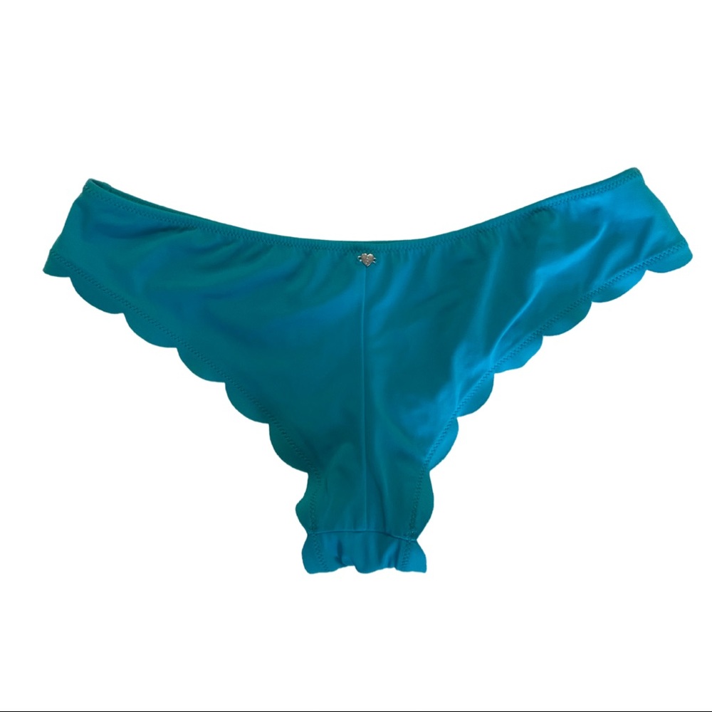 Pink Aqua Low Rise  Swimsuit Bottoms Small